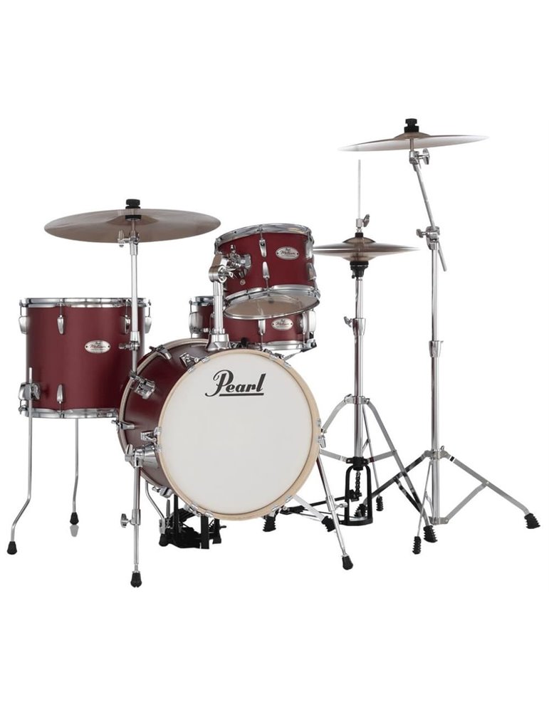 SET DE CASCOS MDT MIDTOWN 1614B/1007T/1312F/1355S w/ Herrajes - Matte red