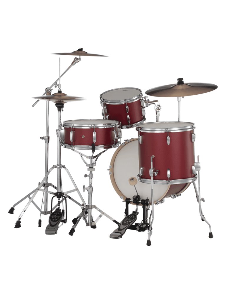 SET DE CASCOS MDT MIDTOWN 1614B/1007T/1312F/1355S w/ Herrajes - Matte red