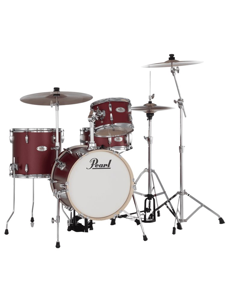 SET DE CASCOS MDT MIDTOWN 1614B/1007T/1312F/1355S w/ Herrajes - Matte red