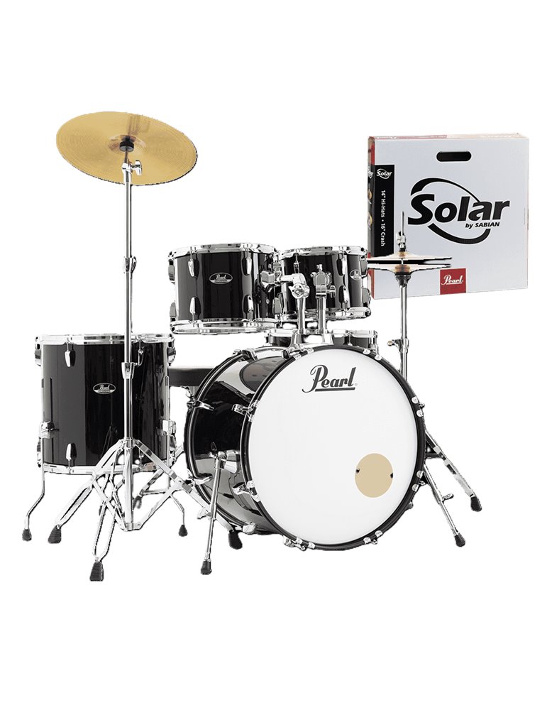 KIT ROADSHOW 2216B/1008T/1209T/1616F + 1455S con Herrajes & Platos Solar(2) - Jet Black
