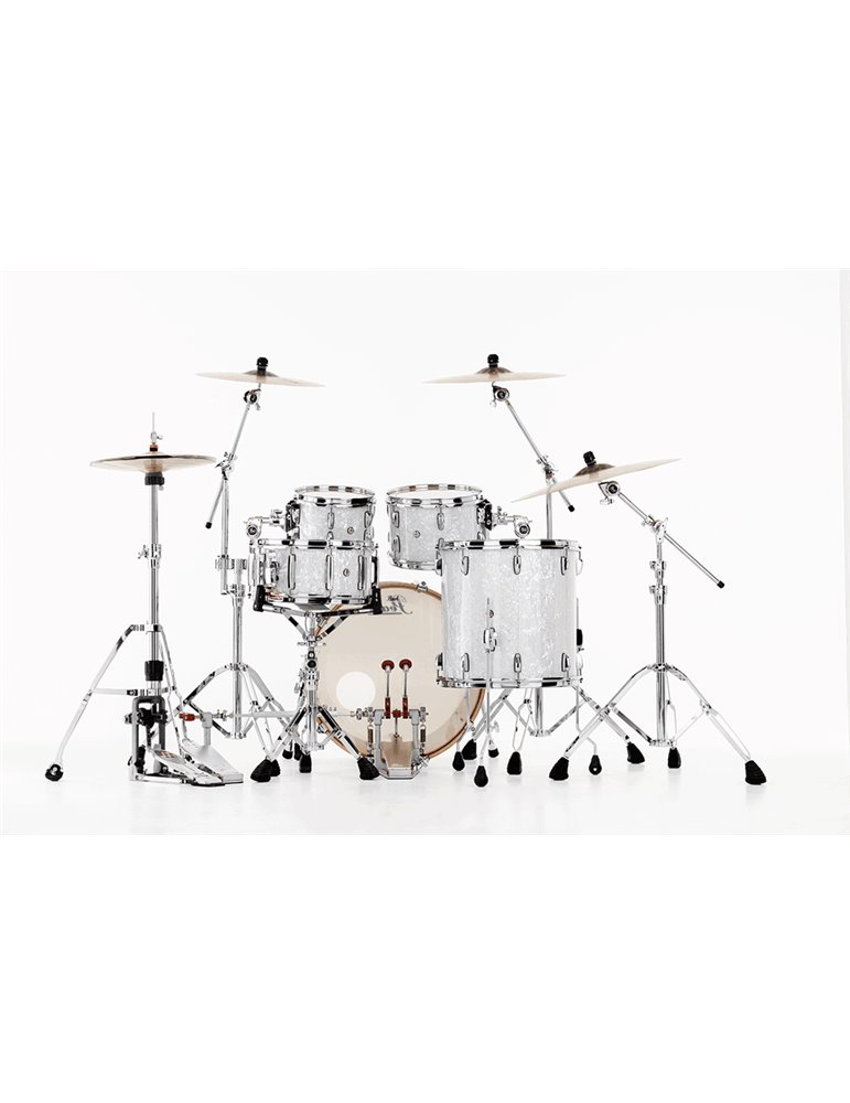 SET DE CASCOS PMX MASTER PROFESSIONAL 2216BX/1007T/1208T/1616F - White Marine Pearl