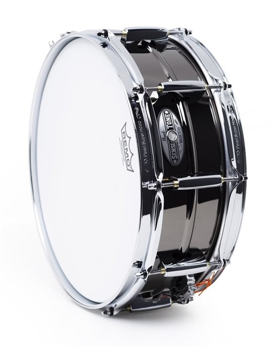 CAJA 14 X 5" SENSITONE BRASS (1 mm) - Black Chrome
