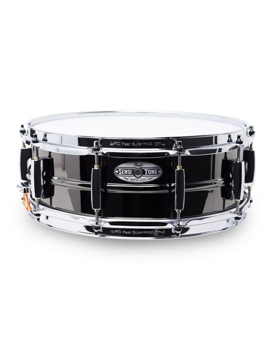 CAJA 14 X 5" SENSITONE BRASS (1 mm) - Black Chrome