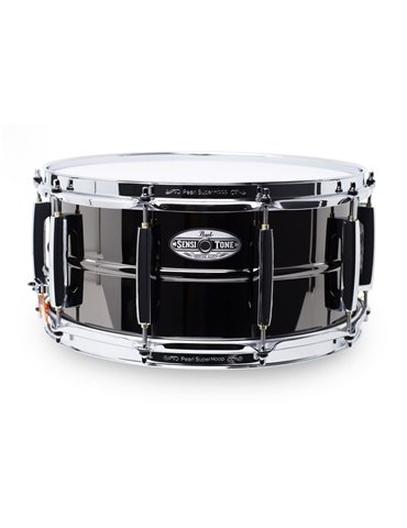 CAJA 14 X 6,5" SENSITONE BRASS (1 mm) - Black Chrome