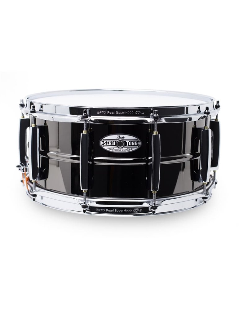 CAJA 14 X 6,5" SENSITONE BRASS (1 mm) - Black Chrome