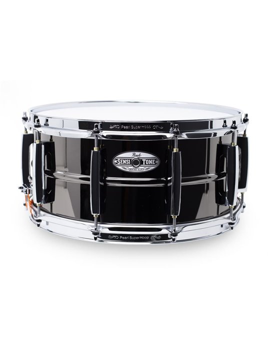 CAJA 14 X 6,5" SENSITONE BRASS (1 mm) - Black Chrome