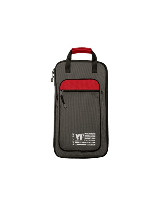 FUNDA BAQUETAS VF PROFESIONAL GRIS / ROJA