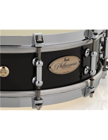CAJA 14 X 4" PHILHARMONIC CONCERT MAPLE - PIANO BLACK 2