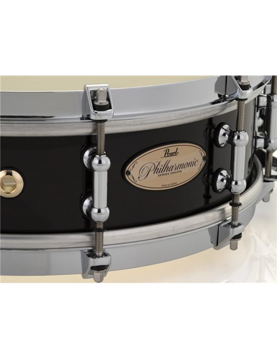 CAJA 14 X 4" PHILHARMONIC CONCERT MAPLE - PIANO BLACK