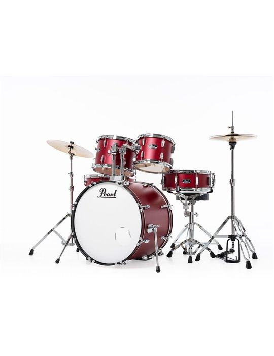 KIT ROADSHOW 2016B/1007T/1208T/1414F + 1405S con Herrajes, Sillín & Platos Solar (2)- Mate Red