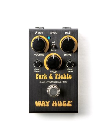 PEDAL WAY HUGE® BASS OVERDRIVE / FUZZ PORK & PICKLE