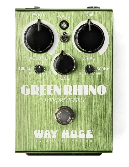 PEDAL WAY HUGE® OVERDRIVE - GREEN RHINO MKIV
