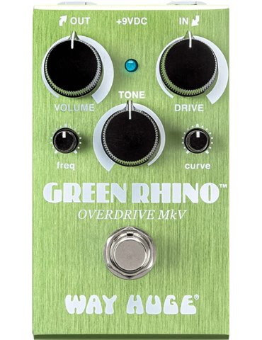 PEDAL WAY HUGE® OVERDRIVE - GREEN RHINO MKV MINI