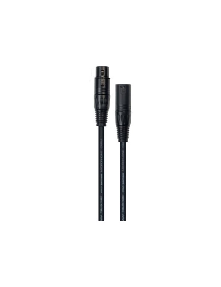 Cable de 3 metros de longitud. XLR macho a XLR hembra