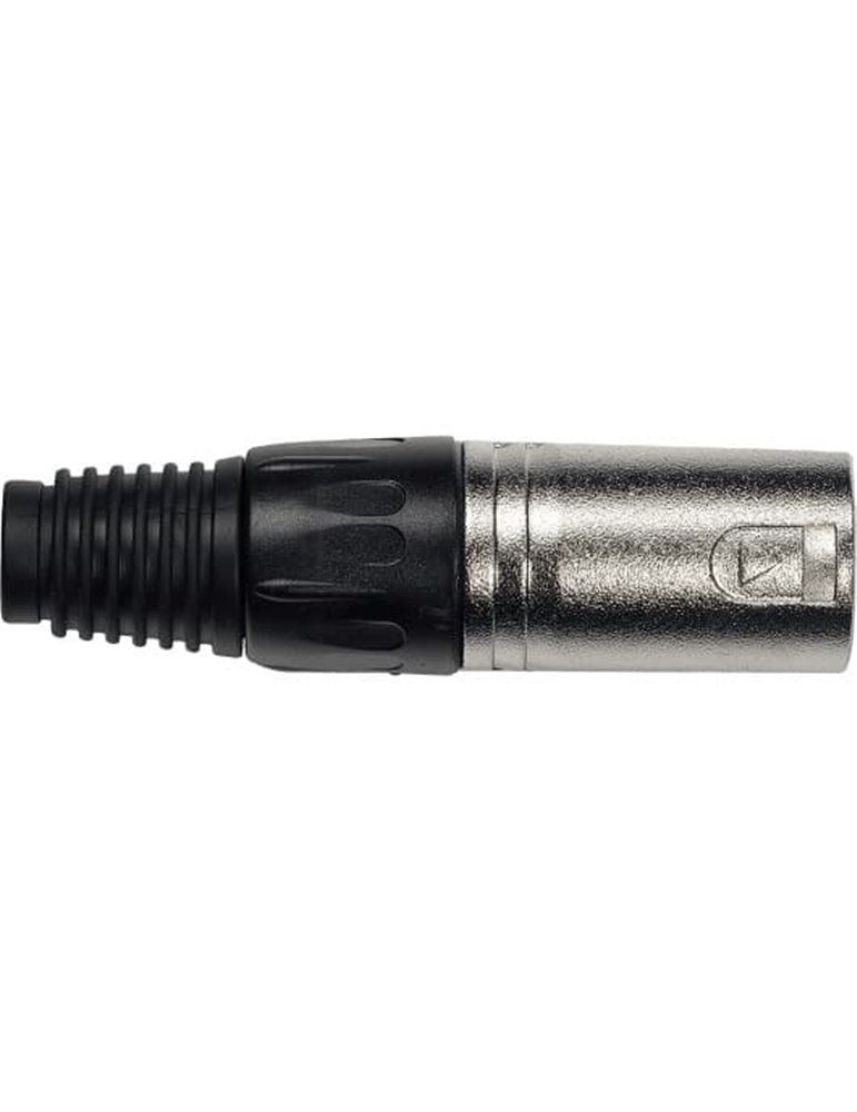 Conector XLR macho. Pack de 2 unidades