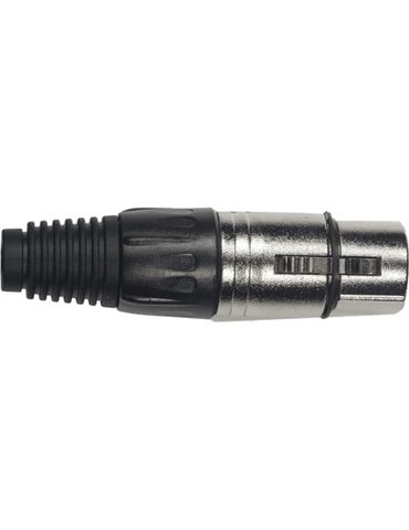 Conector XLR hembra. Pack de 2 unidades