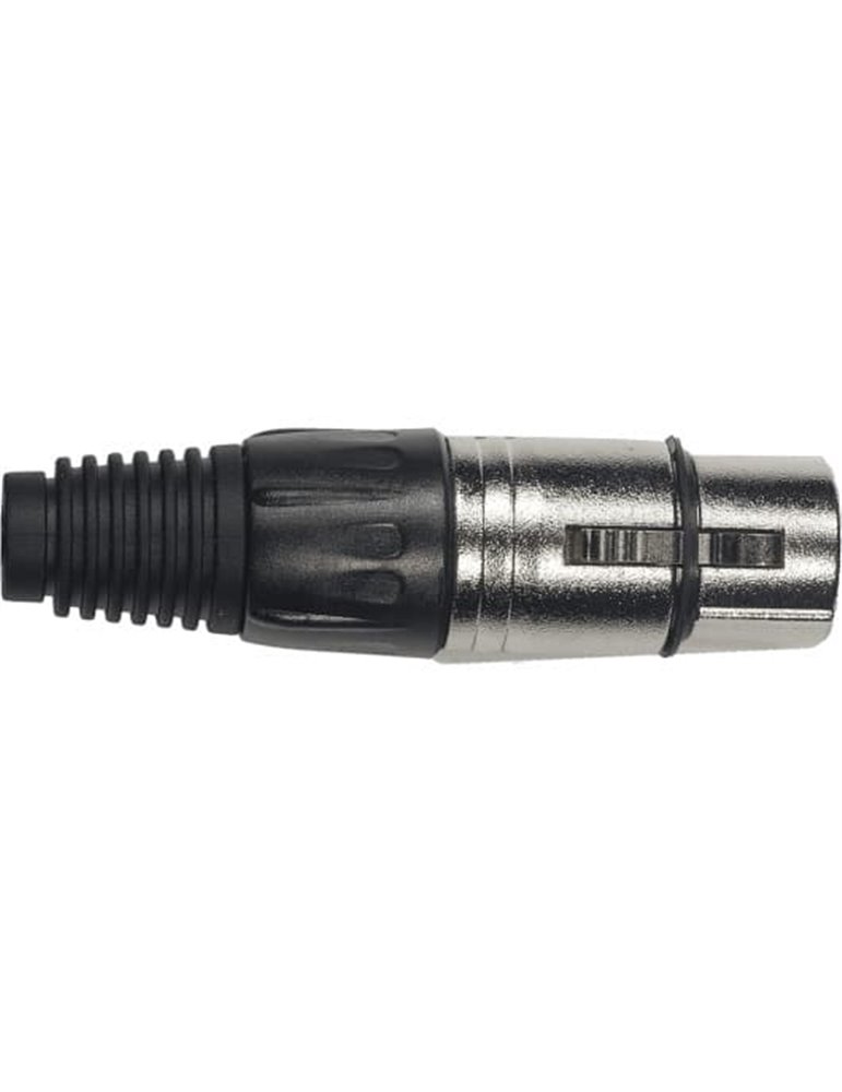 Conector XLR hembra. Pack de 2 unidades
