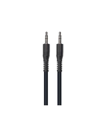 Cable de 1 metro de largo. Mini jack stereo macho a mini jack stereo macho