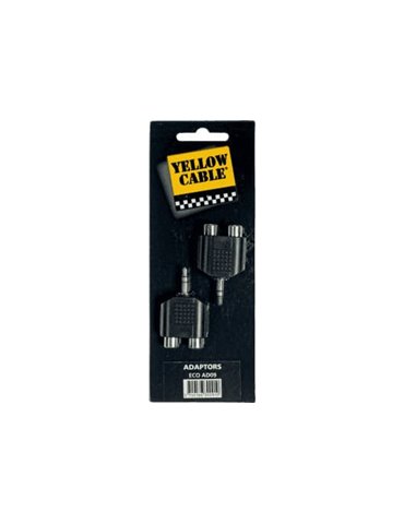 Adaptador de jack macho de 3.5 mm a RCA hembra