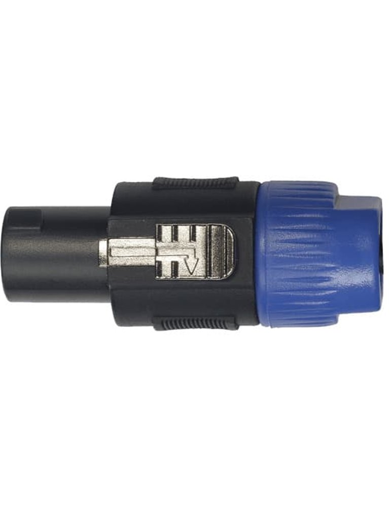 Conector Speakon macho. 4 huecos para tornillos de instalación. Pack de 2 unidades