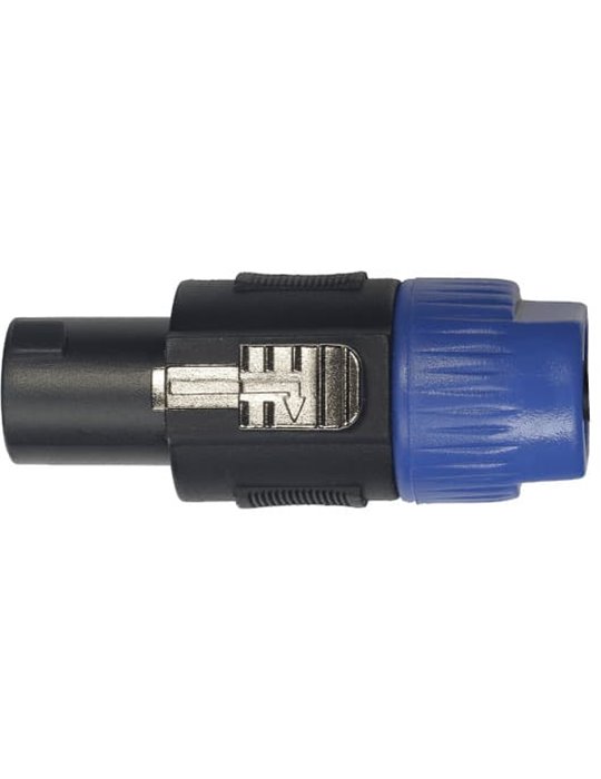 Conector Speakon macho. 4 huecos para tornillos de instalación. Pack de 2 unidades