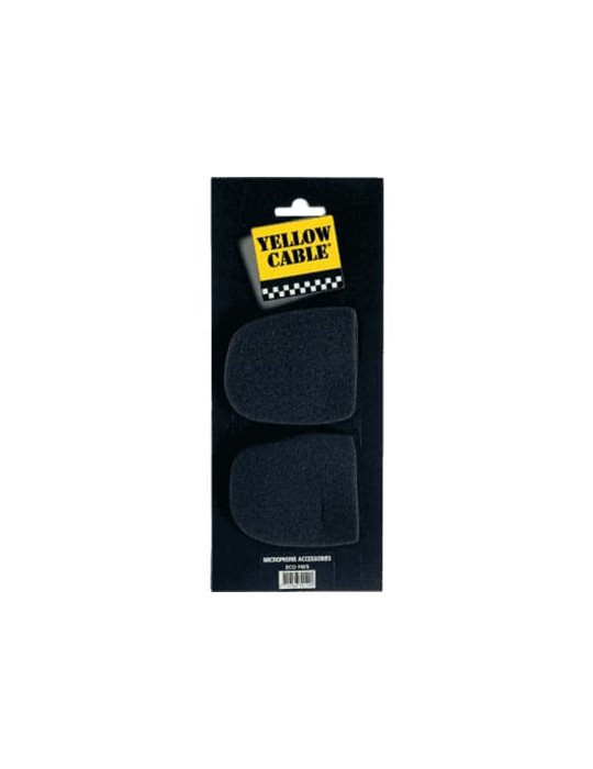 2 almohadillas de micrófono