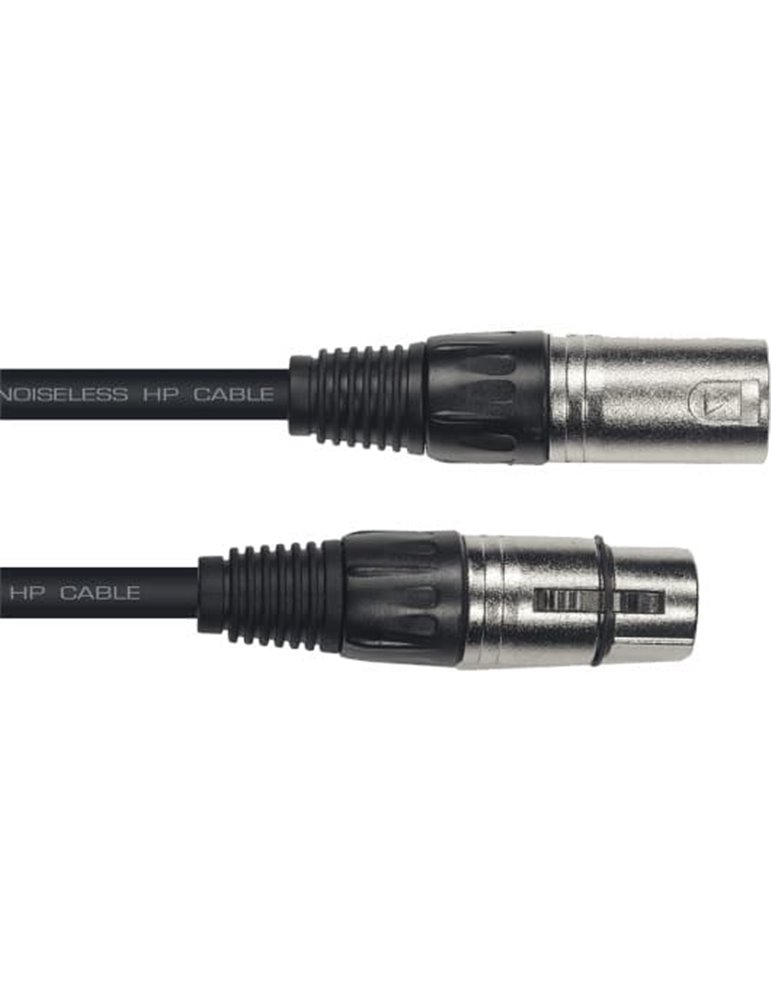 Cable de altavoz de 10 metros de largo. 2 conectores de tipo XLR