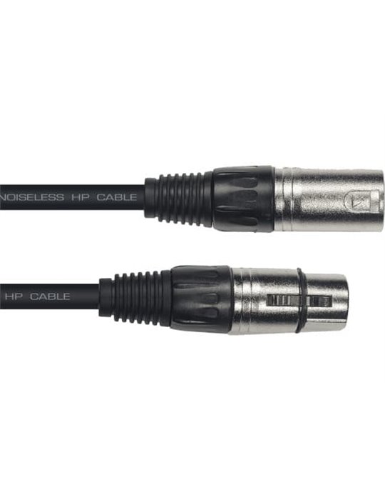 Cable de altavoz de 10 metros de largo. 2 conectores de tipo XLR