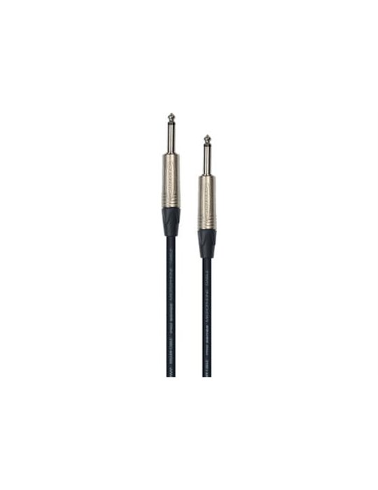 Cable de instrumento de 3 metros de largo. Conectores neutrik. Jack / Jack serie pro