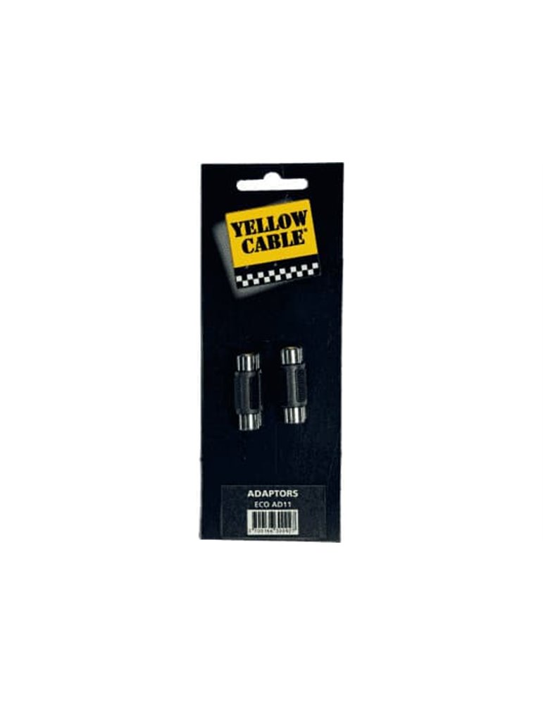 Adaptador de RCA hembra a RCA hembra