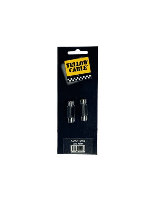 Adaptador de RCA hembra a RCA hembra