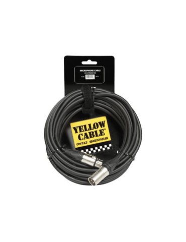 Cable de 10 metros de largo. Ideal para micrófonos. Conectores Neutrik. XLR macho a XLR hembra