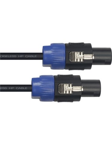 Cable de 20 metros de largo. 2 conectores Speakon
