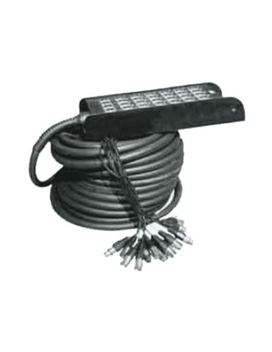 10 metros de cable. De 24 XLR a 4 XLR