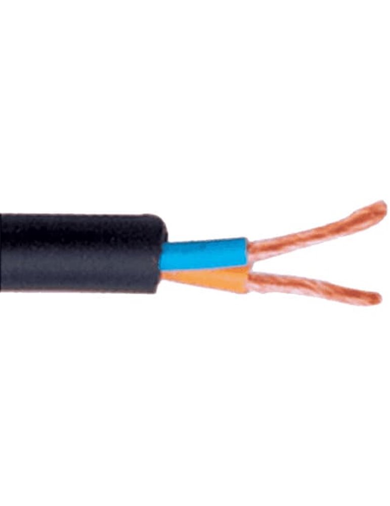 Cable de altavoz de 100 metros de largo. 2 conectores de 2,5 mm