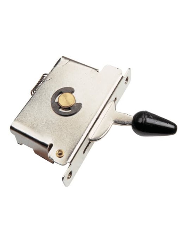 Switch de 5 posiciones para Stratocaster con palanquita de color negro