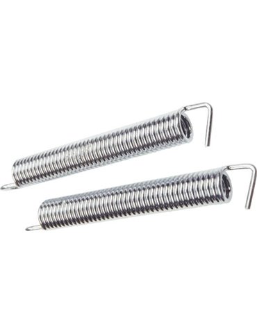 Pack de 2 muelles cromados para puentes con trémolo