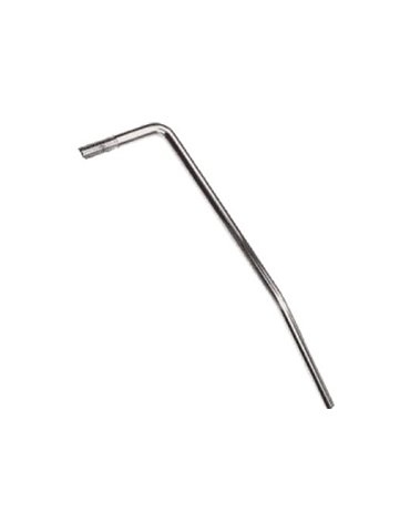 Palanca de trémolo estándar. Entrada a presión en puente. Cromada