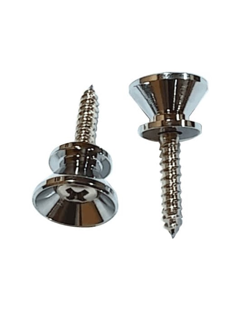ENGANCHE CORREA TIPO STRAT - CHROME (2 unidades)