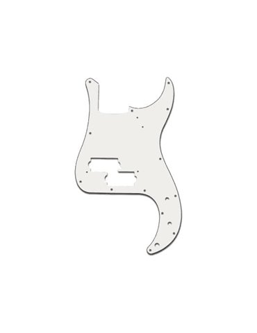 Golpeador para bajo P-Bass color blanco