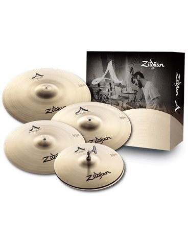 JUEGO PLATOS ZILDJIAN A (HH14", Crash 16", Crash 18" & Ride 21)