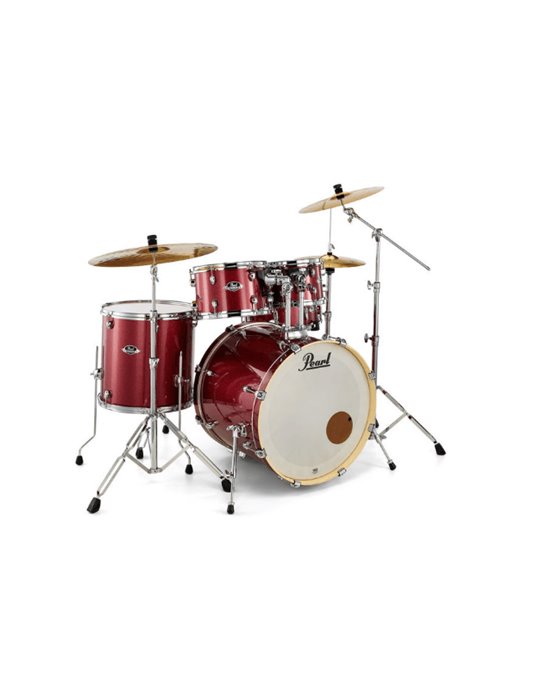KIT EXX EXPORT 2218B/1007T/1208T/1616F + 1455S con Herrajes & Platos SBR - Black Cherry Glitter