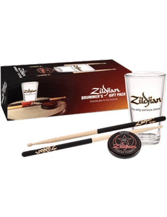 PACK ZILDJIAN  - VASO PINTA, PAD & BAQUETAS 5A DIP