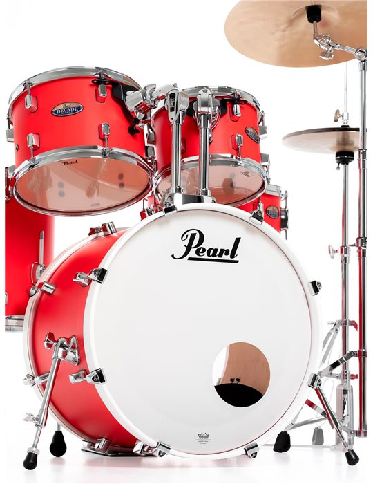 KIT DMP DECADE 2016B/1007T/1208T/1414F + 1455S con Herrajes - Matte Racing Red
