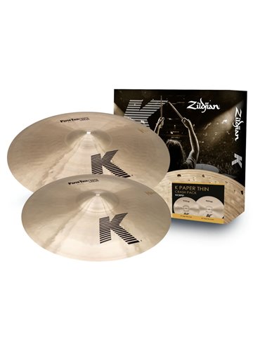 JUEGO PLATOS ZILDJIAN K CRASHES PAPER THIN (18" & 20")