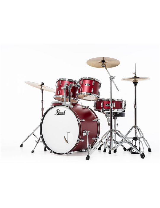 KIT ROADSHOW 2016B/1007T/1208T/1414F + 1405S con Herrajes, Sillín & Platos Solar (3)- Mate Red