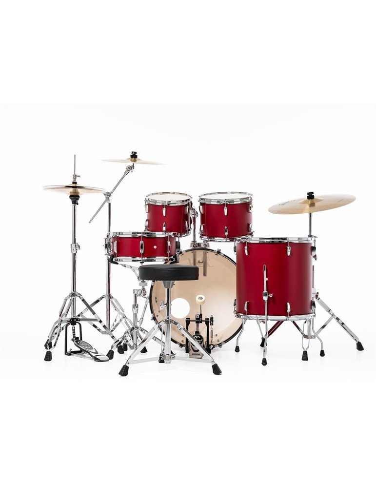 KIT ROADSHOW 2016B/1007T/1208T/1414F + 1405S con Herrajes, Sillín & Platos Solar (3)- Mate Red