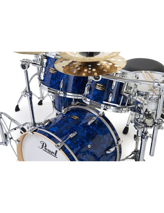 SET DE CASCOS MMG MASTER MAPLE GUM 2014B/1007T/1208T/1414F - BLUE ABALONE