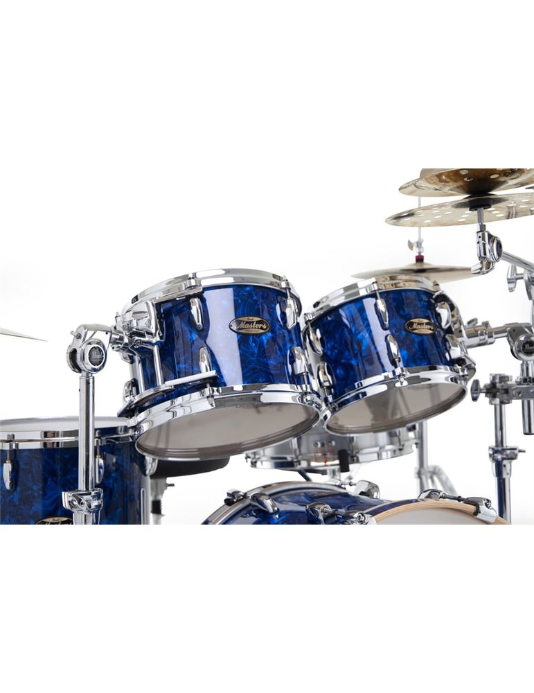 SET DE CASCOS MMG MASTER MAPLE GUM 2014B/1007T/1208T/1414F - BLUE ABALONE