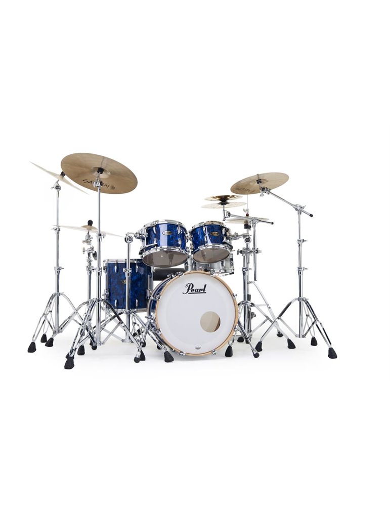 SET DE CASCOS MMG MASTER MAPLE GUM 2014B/1007T/1208T/1414F - BLUE ABALONE